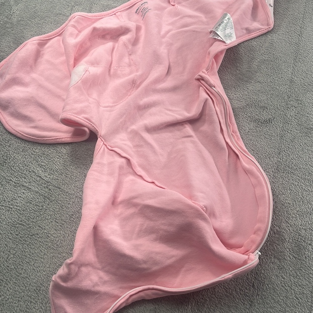 Aden + Anais 0-3 Months Pink Newborn 7-14 Lb Sleep Wrap Swaddle Sack - Picture 5 of 7